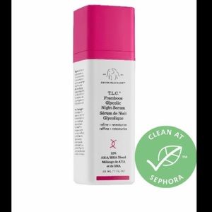 drunk elephant night serum and jelly cleanser